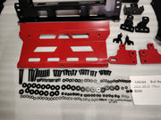 2015-2019 Toyota Hilux Revo Bullbar with Red Bash Plate