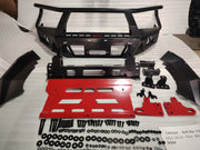 2015-2019 Toyota Hilux Revo Bullbar with Red Bash Plate