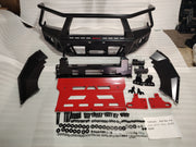 2015-2019 Toyota Hilux Revo Bullbar with Red Bash Plate