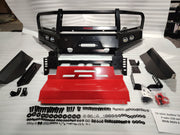 2018-2023 Toyota Prado 150 Series Bullbar(Red Bash Plate)